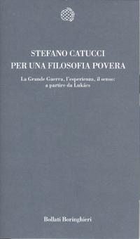 Per una filosofia povera